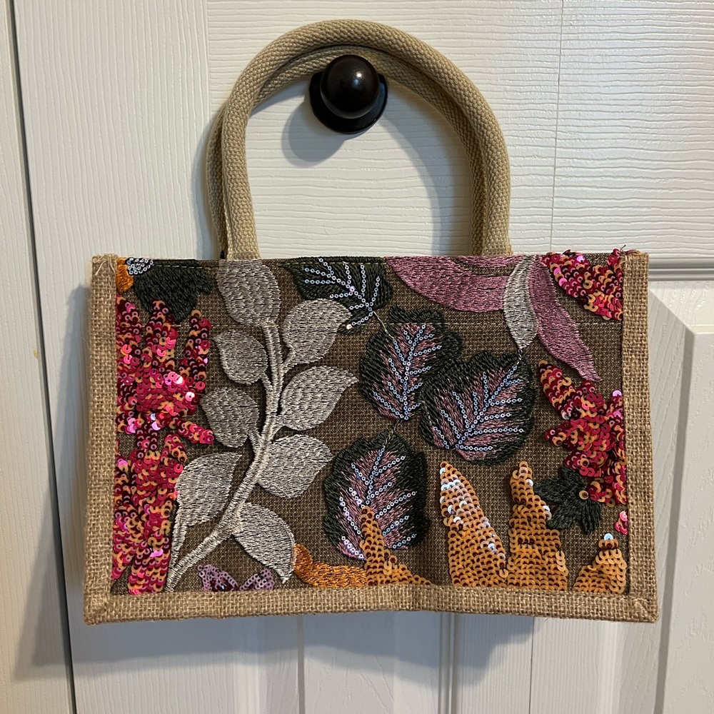 Small Floral Handbag - Multicolored